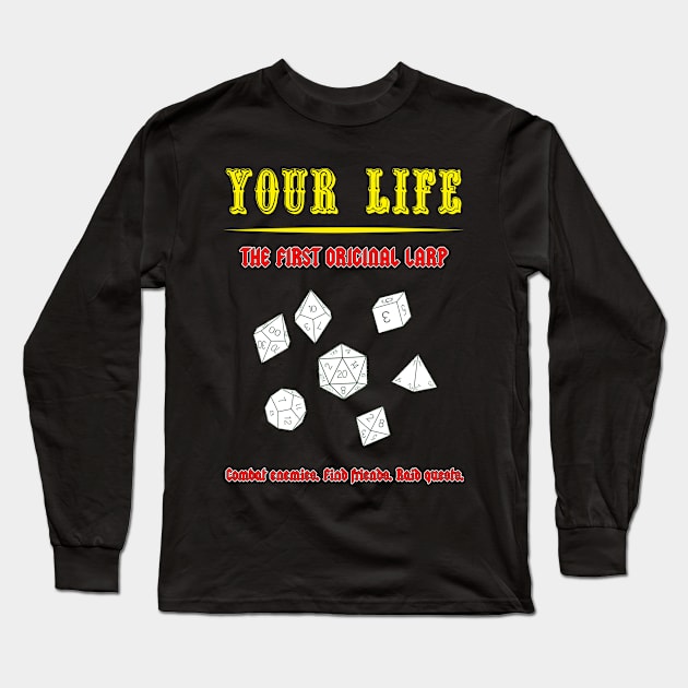 Life Rpg Long Sleeve T-Shirt by EagleFlyFree